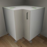 Corner Cabinet - Left Hinged